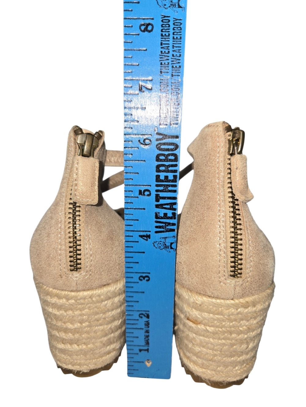 Eileen Fisher Wanda Metallic Suede Espadrille Wedge Sandals - Picture 10 of 15